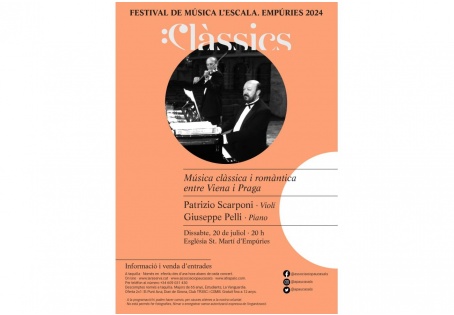 Concerts Clàssics L'Escala-Empúries: Música clàssica i romàntica entre Viena i Praga
