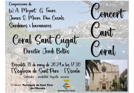 Concert coral amb el Club Muntanyenc de Sant Cugat