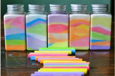 Taller infantil - Crearem pots de sal de colors