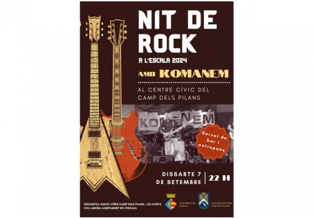 Concert de Rock a càrrec del grup Komanem