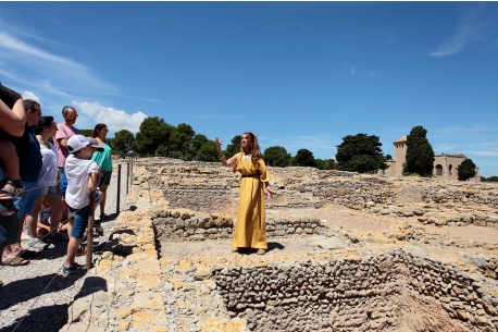 Visita romana a Empúries