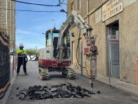 Comencen les obres del passeig Lluís Albert