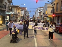 Acte reivindicatiu per a l'eliminació de la violència envers les dones