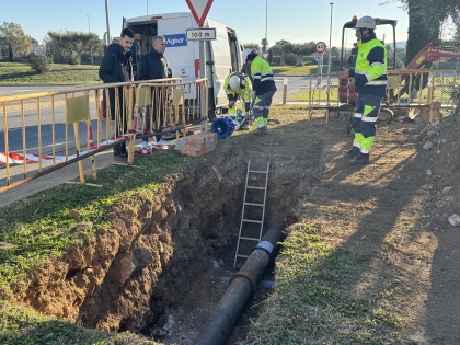 Inversió de 300.000 euros en la millora de la xarxa d'aigua